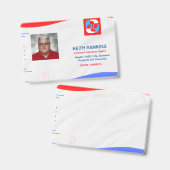 Agent-ID Ausweis (Front & Back)