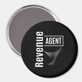 Agent Job Titel Geschenk Magnet (Vorderseite/Rückseite)