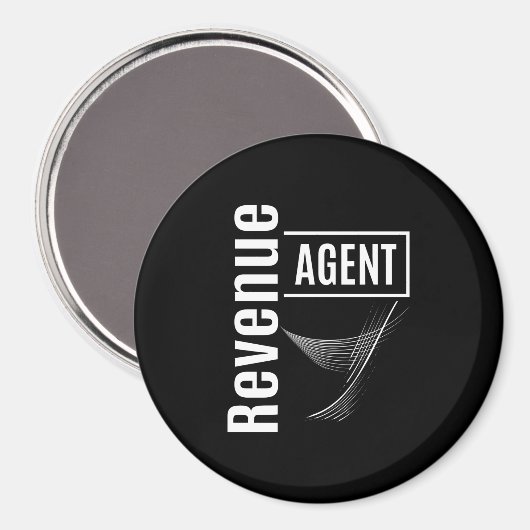 Agent Job Titel Geschenk Magnet (Vorderseite/Rückseite)