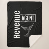 Agent Job Titel Geschenk Sherpadecke (Vorderseite)
