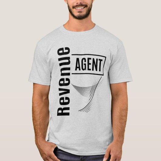 Agent Job Titel Geschenk T-Shirt (Vorderseite)