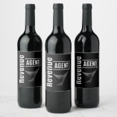 Agent Job Titel Geschenk Weinetikett (Flaschen)