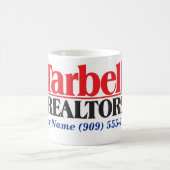 Agent-Kaffeetasse Tarbell Realtors personalisierte Kaffeetasse (Mittel)