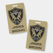 Agent-Kid Ausweis (Vorder- & Rückseite)