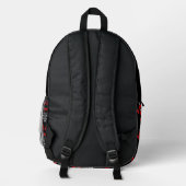 Agent-Kid Bedruckter Rucksack (Rückseite)