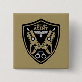 Agent-Kid Button (Vorderseite)