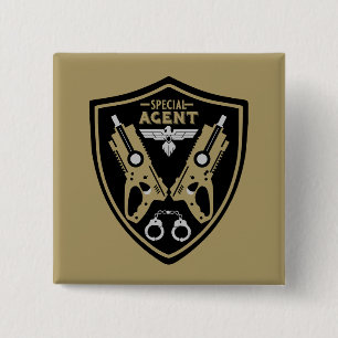 Agent-Kid Button