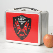 Agent-Kid Metall Brotdose (Beispiel)
