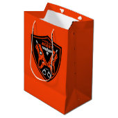 Agent-Kid Mittlere Geschenktüte (Vorderseite Schrägansicht)