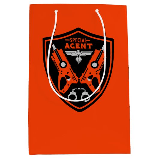 Agent-Kid Mittlere Geschenktüte (Vorderseite)