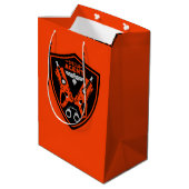 Agent-Kid Mittlere Geschenktüte (Rückseite Schrägansicht)