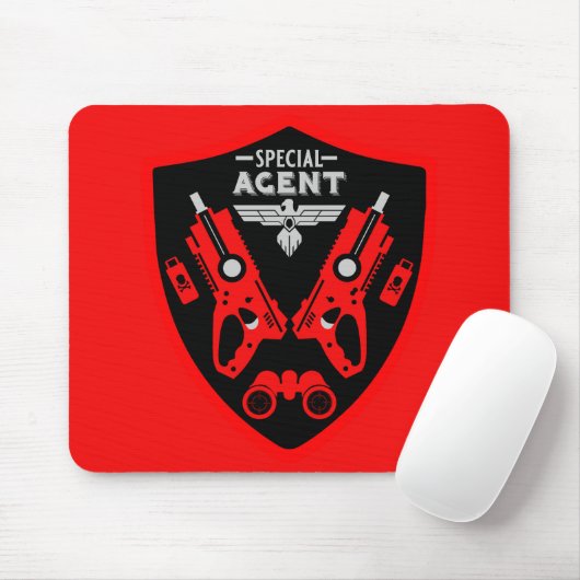 Agent-Kid Mousepad (Mit Mouse)