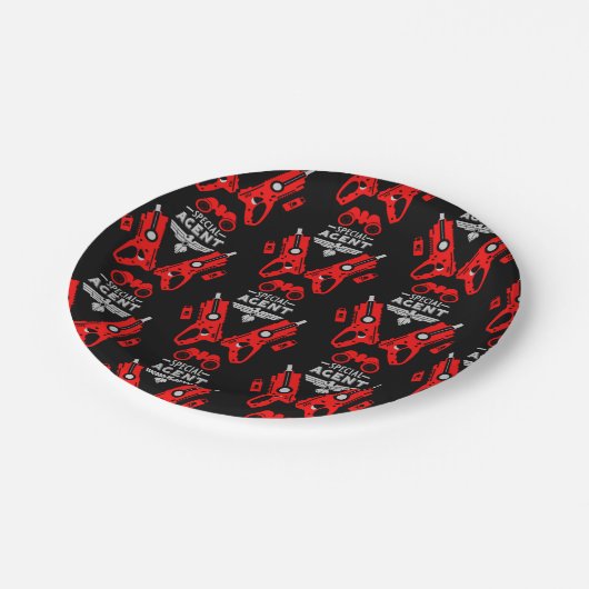 Agent-Kid Pappteller (Schrägansicht)