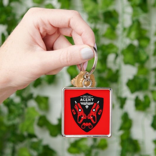 Agent-Kid Schlüsselanhänger (Hand)