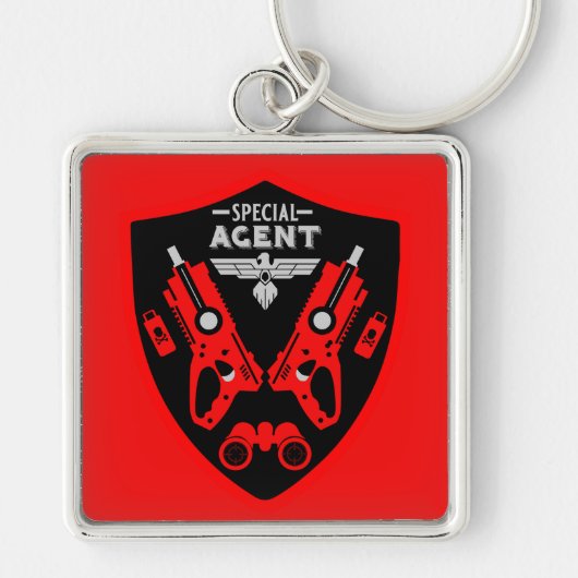 Agent-Kid Schlüsselanhänger (Vorne)