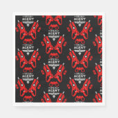 Agent-Kid Serviette (Vorderseite)