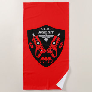 Agent-Kid Strandtuch