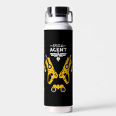 Agent-Kid Trinkflasche (Rückseite)