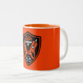 Agent-Kid Zweifarbige Tasse (VorderseiteRechts)