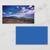 Agent-Kontakt Visitenkarte (Vorne/Hinten)