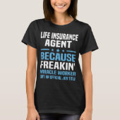 Agent Lebensversicherung T-Shirt (Vorderseite)