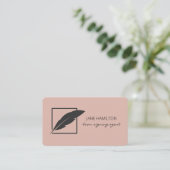 Agent-Logo für Notariatsleihe Visitenkarte (Stehend Vorderseite)