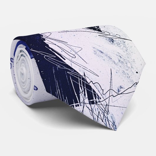 AGENT MUSTERT KRAWATTE (Gerollt)