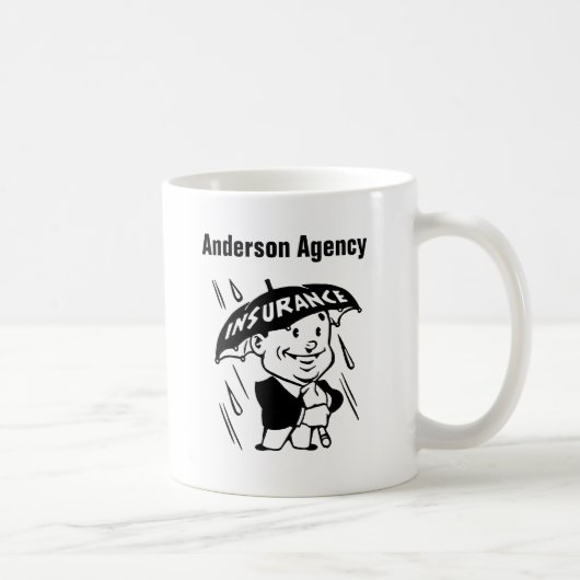 Agent oder Agentur für Versicherungen anpassen Kaffeetasse (Rechts)