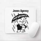 Agent oder Agentur für Versicherungen anpassen Mousepad (Mit Mouse)