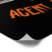 Agent Orange das Geschenk DUNK Poster (Ecke)