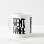 AGENT-ORANGE "die Hügel sind lebendige" Kaffeetasse (Vorderseite Links)