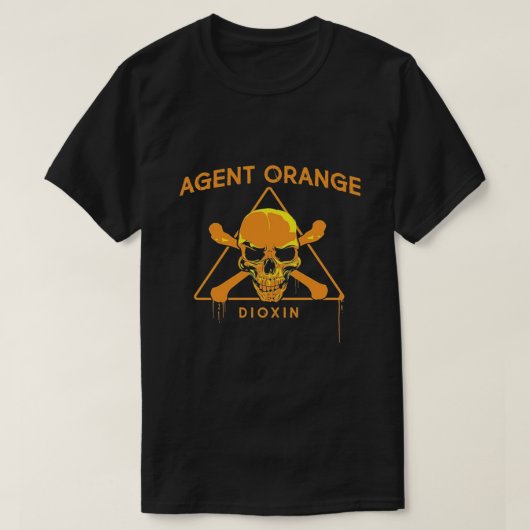 AGENT ORANGE DIOXIN T-Shirt (Design vorne)