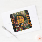 AGENT ORANGE HYBRID QUADRATISCHER AUFKLEBER (Umschlag)