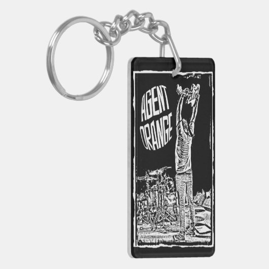 Agent Orange "Overhead" Schlüsselanhänger 2-seitig (Vorderseite links)