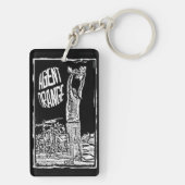 Agent Orange "Overhead" Schlüsselanhänger 2-seitig (Rückseite)