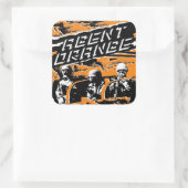 Agent Orange "Punk Army" Stickers Skate Punk (Tasche)