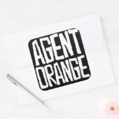 Agent Orange "Thrashed" Logo Stickers Skate Punk (Umschlag)