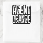 Agent Orange "Thrashed" Logo Stickers Skate Punk (Tasche)