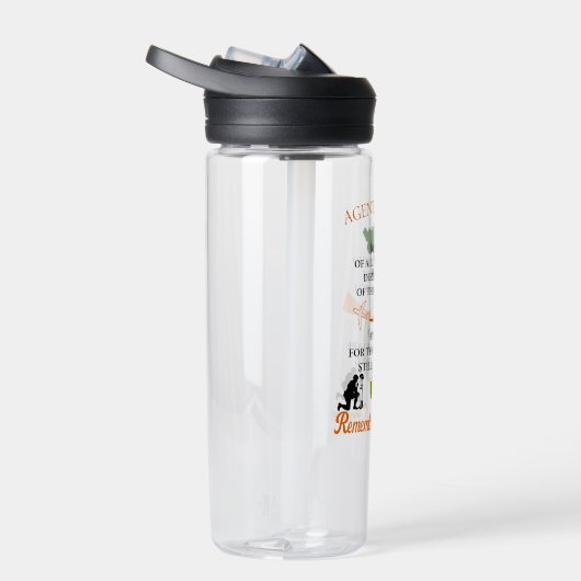 Agent Orange Trinkflasche (Rechts)