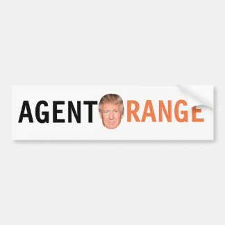 Agent-Orangen-Autoaufkleber Autoaufkleber