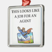 AGENT ORNAMENT AUS METALL (Links)