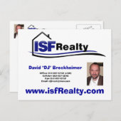 Agent Postkarten (Bearbeiten & personalisieren Sie (Vorne/Hinten)