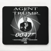 Agent Präsident Donald Trump Tag der Amtseinführun Mousepad (Vorne)