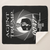 Agent Präsident Donald Trump Tag der Amtseinführun Sherpadecke (Vorderseite (Horizontal))