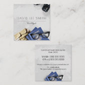 Agent Quadratische Visitenkarte (Vorne/Hinten)