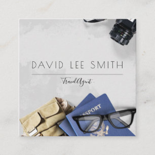 Agent Quadratische Visitenkarte