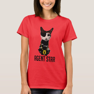 Agent-Stern-Pop-Kunst-T - Shirt