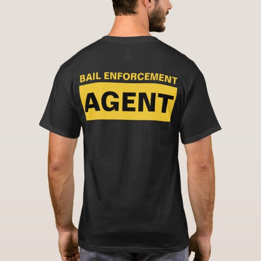 Agent T-Shirt (Rückseite)