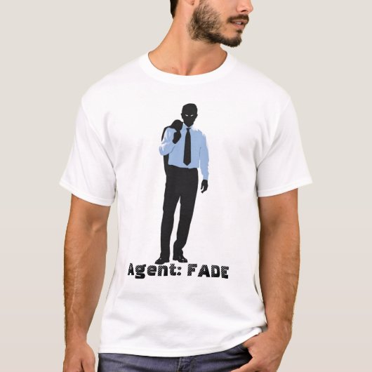 Agent: VERBLASSEN Sie T-Shirt (Vorderseite)