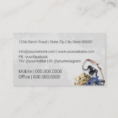 Agent Visitenkarte (Rückseite)